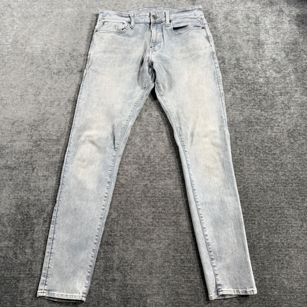 G-Star‎ Raw Revend Skinny Jeans Mens 31x32 Light Wash Blue Denim Slim Fit